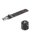 Adapter Card USB3.1 to M.2 NVME/SATA Pcie Adapter for USB