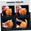 Ciieeo 1 PC Citrus Peeler Orange and Lemon Opener Tool