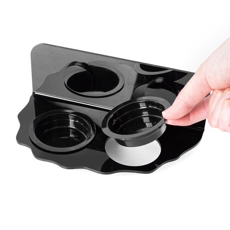 REPTI ZOO Magnetic Gecko Feeding Ledge, Acrylic Aboreal Feeding Ledge