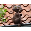 Westerholt GmbH Copper Look Cat Gutter and Fence Ornament