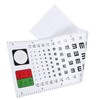 iplusmile Visual Testing Chart for Eye Exams Reusable Eye Chart