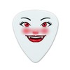 Happy Vampire Girl Smiling Face Novelty Guitar Picks Medium Gauge