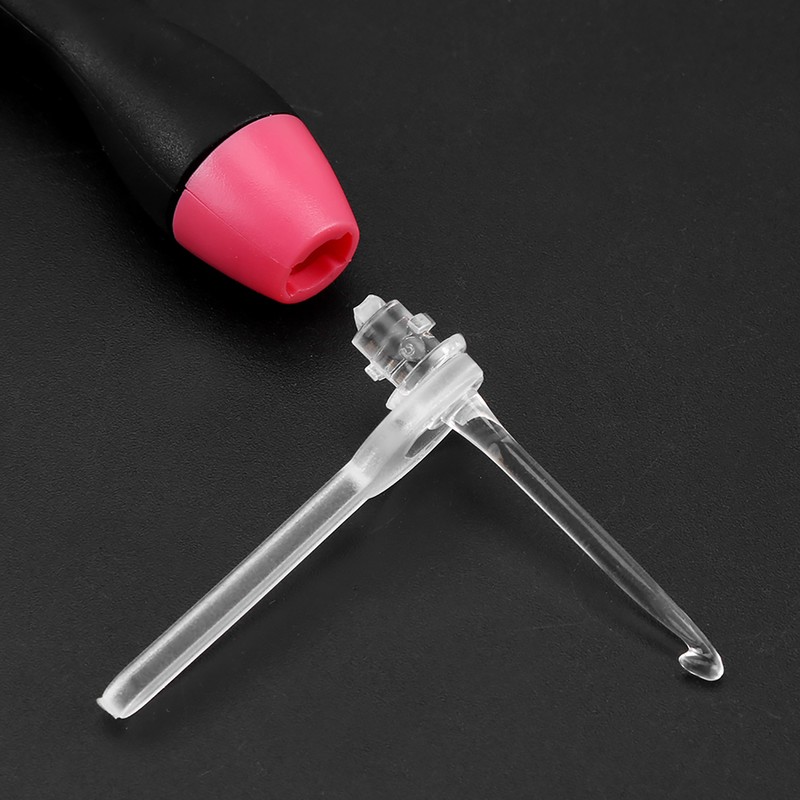 Professional 9 in 1 Led Light Up Crochet Hooks Knitting