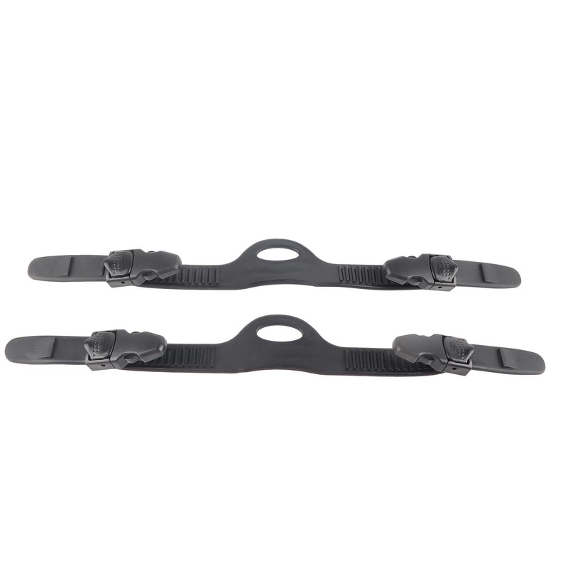 1Pair Diving Adjustable Scuba Diving Fins Straps Accessory (L)