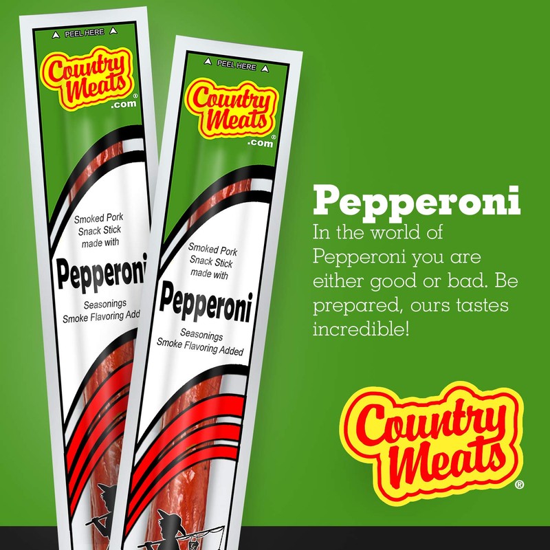 Country Meats, Meat Sticks, 0 Trans Fat, USDA Certified, Good