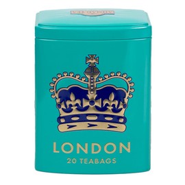 Ahmad Tea London Gifts | Colourful London Caddy with English Tea No.1 | Gift | London & English Souvenirs | 20 Teabag Sachets | 1 Flavour