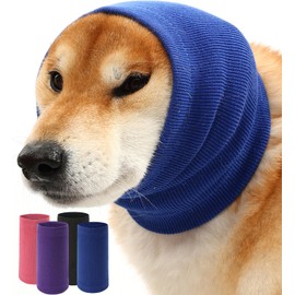 UUREED Dog Calming Hoodie Ear Muffs Noise Protection, Dog Hoodie Hematoma Ear Wrap, Ear Covers for Bath, Thunderstorms