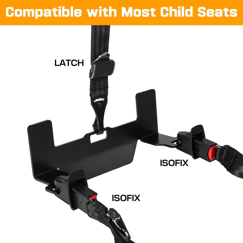 JHKLS ISOFIX Universal Car Seat Mount Bracket, Child Safety Latch