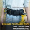 MELOTOUGH Padded Tool Belt Work Tool Belt for Heavy Duty