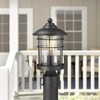Emliviar 13 Inch Outdoor Post Light Waterproof Modern Lamp Post