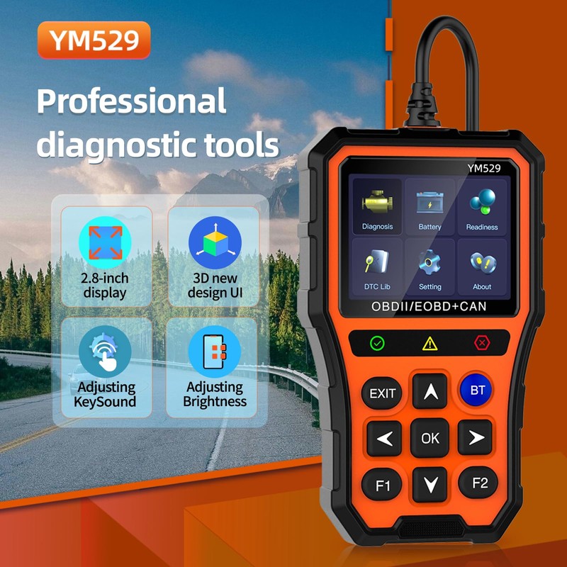 BingoHive Professional OBD2 Scanner with Battery Tester - Diagnostic Tool