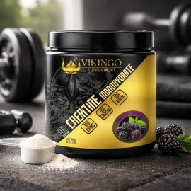 Creatina Monoidratada Polvo Vikingo 500g Varios Sabores