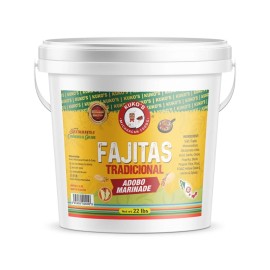Kuko's M Foods FAJITA ADOBO MARINADE 20lbs bucket cubeta - 16 oz