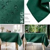 Filumi Eris Tablecloth 110 x 110 cm Dark Green Washable