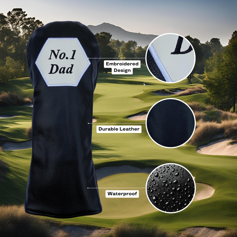 Driver Head Cover. Novelty Golf Club head covers. Golf gifts.