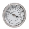 1/2" NPT Stainless Steel Pot Thermometer Metal Dial Thermometer for