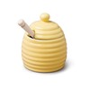 Honey Pot With Wooden Dipper