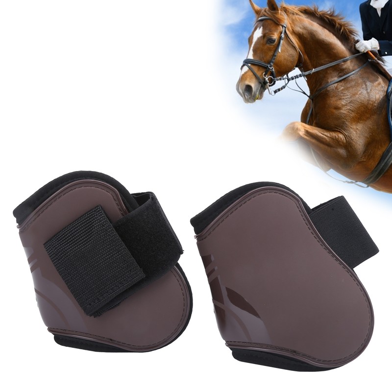 Horse Leg Guard PU Elastic Thickened Obstacle Leg Protector for