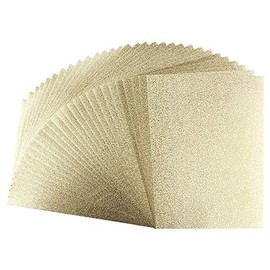 Ideen mit Herz Effect Card "Oslo" | DIN A4 | 230 g/m² | Embossed | Light Gold | 30 Sheets