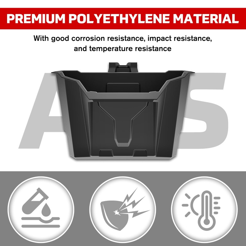 XUTVOTOR Can Am Defender Underseat Storage Bin, Driver Underseat Storage