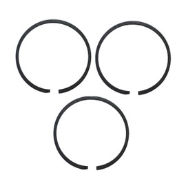 3X ENGINE PISTON RINGS Ø39.5MM FOR SOLEX 2200 3300 3800 5000 CAST IRON VELOSOLEX MOPED BIKE VINTAGE CLASSIC RETRO OLD SCHOOL MOTOR REPAIR