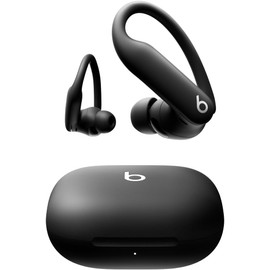 Beats Powerbeats Pro 2 - Wireless Noise Cancelling Workout Earbuds with Secure- Fit Earhooks, Up to 45-Hour Battery with Charging Case, Sweat & Water Resistant, Heart Rate Monitoring - Jet Blac