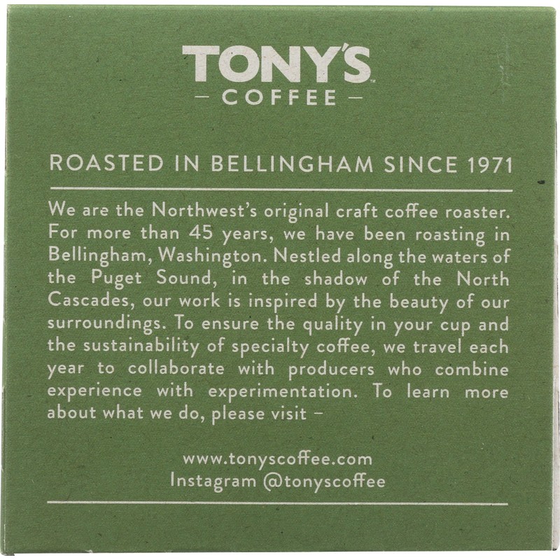 Tony's Coffee French Royale Dark Roast Coffee Single Serve Capsules,
