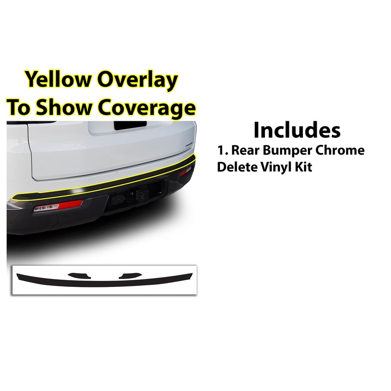 BOGAR TECH DESIGNS for Jeep Wagoneer 2022-2025 Rear Bumper Chrome