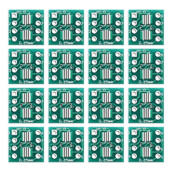 100 adaptadores SOP8 a DIP SOP8 PCB adaptador convertidor de