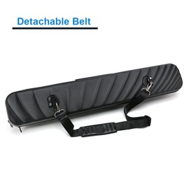 TROUFY High Capacity Hard Pool Cue Case 3x4 ABS Material Billiards Accessories