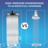 High Pressure Rain Shower Head, 6 Inch Round Fixed Shower