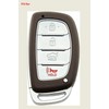 Horande Silicone Protector Key Fob Cover Case fit for Hyundai
