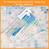 Ice Machine Cleaner Brush Sets,10 Pcs Ice Maker Cleaner Tools