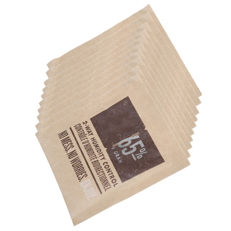 10Pcs Mini 2‑Way Humidity Control Sealing Cigar Humidifier Bag for