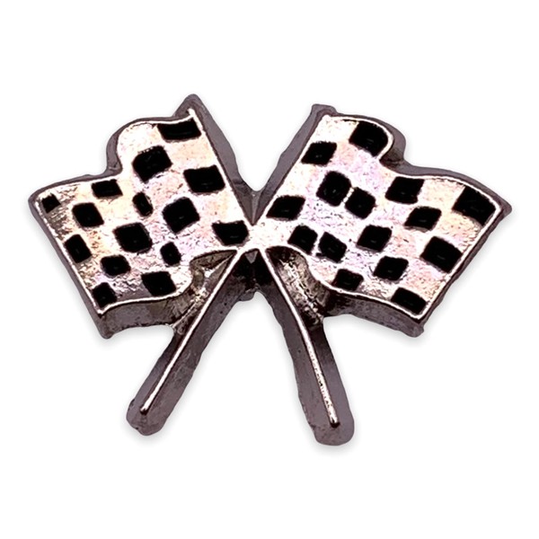 StockPins Checkered Flag Lapel Pin – Perfect Racing Pin for