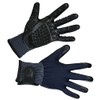 Kerbl Pet Cleaning and Massage Gloves Black/Blue, One Size