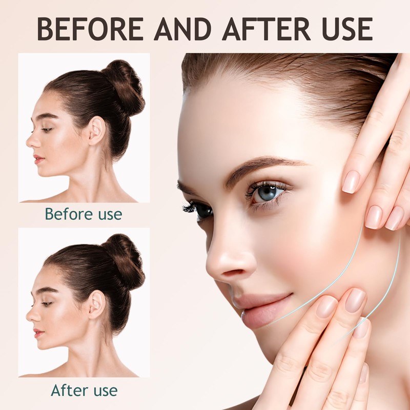 FUG V Line Face Lifting Chin Mask, Reusable Comfortable Adjustable