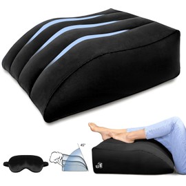 Vein Cushion, Leg Elevation Cushion, Inflatable Wedge Cushion, High Positioning - Vein Cushion for the Legs, Comfort Improves Blood Circulation and Reduces Swelling, Sleep, Pregnancy, Surgery