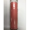 Pink 7 Day Unscented 1 Color Candle in Glass