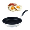 Frying Pan Nonstick High Temperature Resistant Small Flat Bottom Aluminum