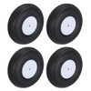 MECCANIXITY RC Airplane Wheels 2.99" OD RC Airplane,Aircraft PU Sponge