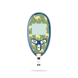 MightySkins Skin Compatible with Abbott Freestyle Lite - Llama | Protective, Durable, and Unique Vinyl Decal wrap Cover | Easy to Apply, Remove, and Change Styles | Made in The USA