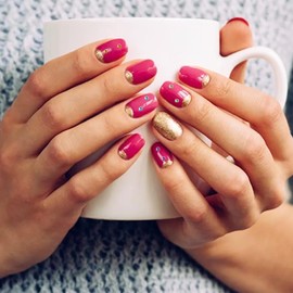 42 Farbe Strasssteine für Nägel, BetterJonny Hitzefix Strasssteine zum Basteln 3mm Nail Art Strasssteine Flatback Edelsteine Runde mit Pinzette und Punktierung Stift für DIY Handwerk Nägel Kleidung