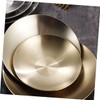 iplusmile Flavor Seasoning Plate Stainless Steel Sauce Bowl Compact Stylish