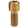 RISK 8Pcs Mountain Bike Pedal Bolts Titanium Alloy Anti Slip