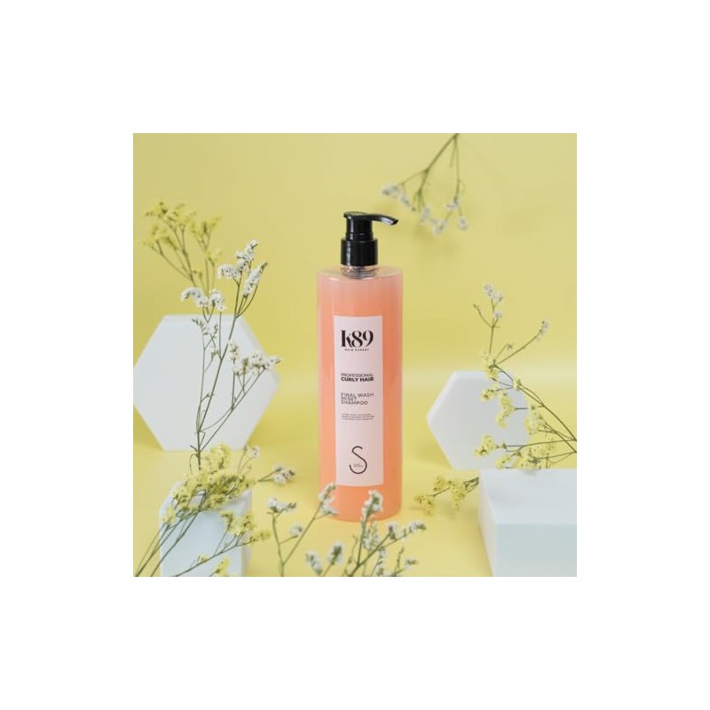 K89 HAIR EXPERT - Professional Curly Hair Final Wash-Reset Shampoo.