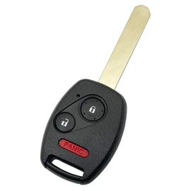 3 Buttons Keyless Entry Remote Car Key Fob Fit for Honda Accord / CR-V / CR-Z / Fit / Insight 2007 2008 2009 2010 2011 2012 2013 2014 2015 (MLBHLIK-1T) (1)