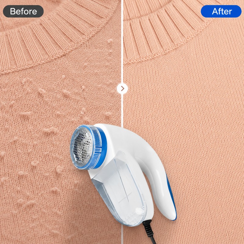 Electric Lint Remover for Clothes – Portable Fabric Shaver for