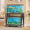 DWVO 10-40 Gallon Fish Tank Stand, Aquarium Stand with 2-Tier