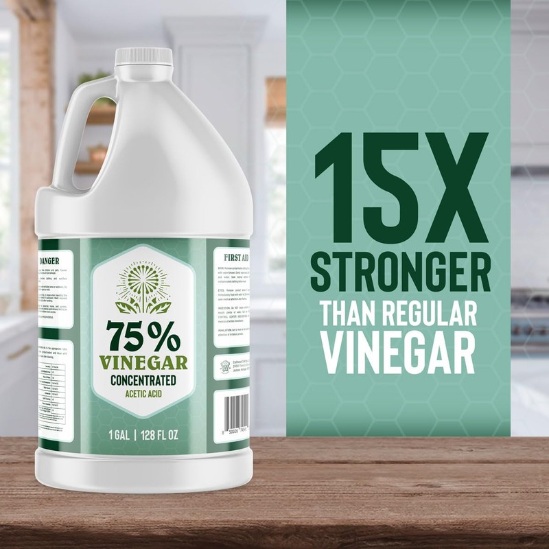75% Vinegar - High Concentrated Acetic Acid (32 oz)